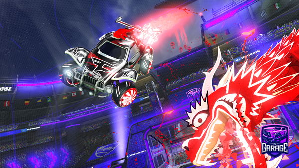 A Rocket League car design from Dogesavage22