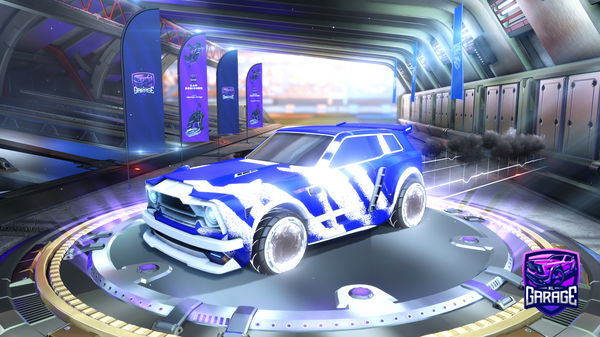 A Rocket League car design from xMotion