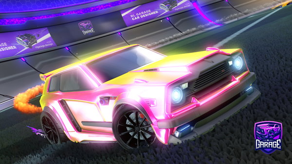 A Rocket League car design from Shdwturtle_rl