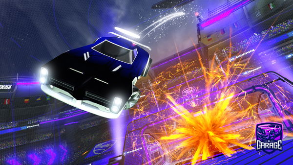 A Rocket League car design from Machinegun109