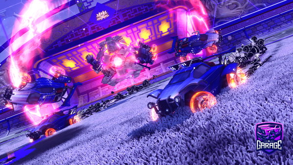 A Rocket League car design from ieatpizzaandsubway