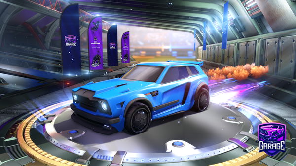 A Rocket League car design from TheCakeGod135