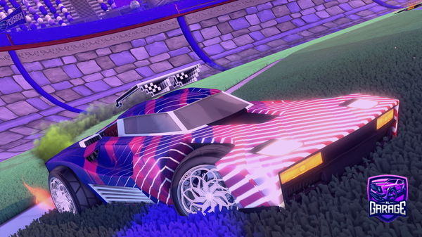 A Rocket League car design from SuperSeare