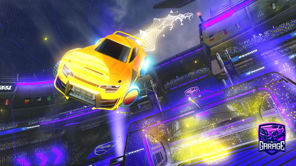 A Rocket League car design from Pear_RL