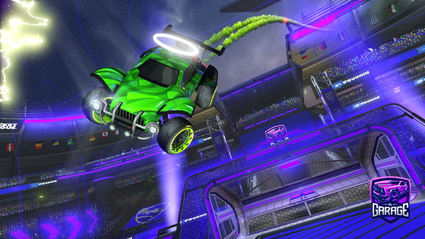 A Rocket League car design from lrcsm