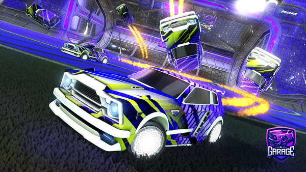 A Rocket League car design from Tylr09