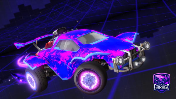 A Rocket League car design from Edward3161