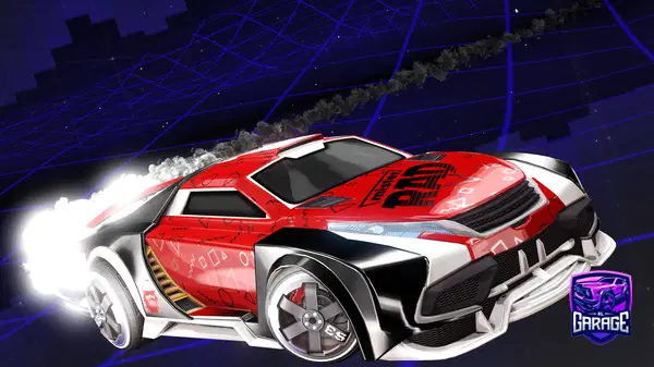 A Rocket League car design from Csoltokrisz