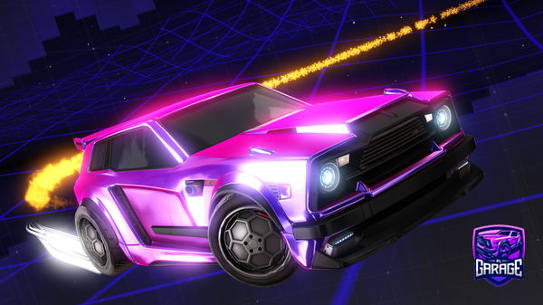 A Rocket League car design from Cosmic_Spurs