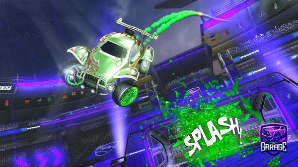 A Rocket League car design from Kunin_xyx