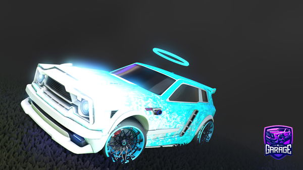 A Rocket League car design from God_XoX