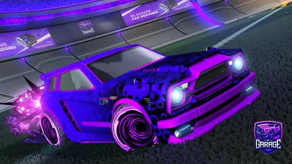 A Rocket League car design from Anasspeed