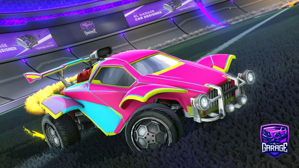 A Rocket League car design from Kev15o5