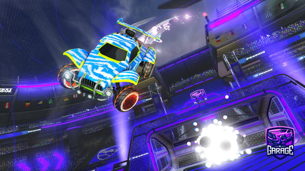A Rocket League car design from Shadow_gamer9090