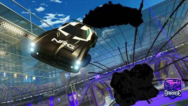 A Rocket League car design from Jachii