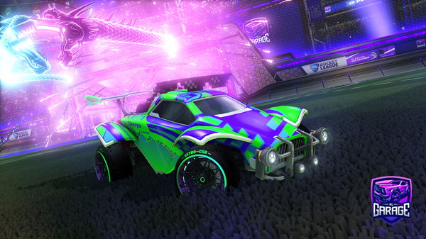 A Rocket League car design from demski86