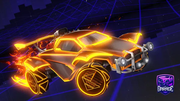 A Rocket League car design from Raynav82