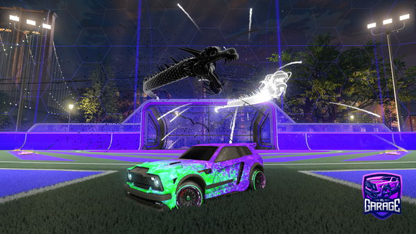 A Rocket League car design from duckyinsoup