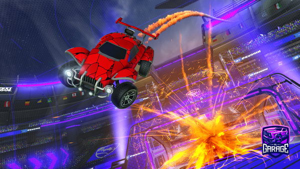A Rocket League car design from TIT4N1704