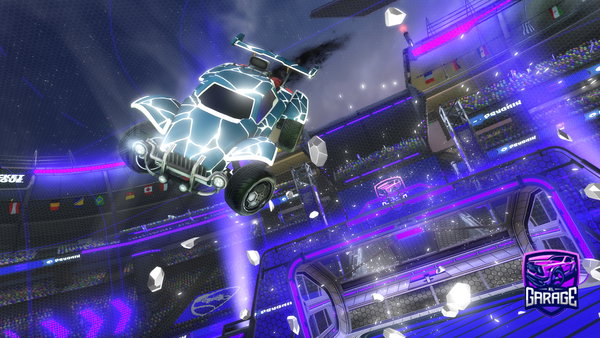 A Rocket League car design from XxRileythestream1