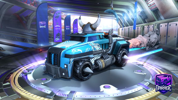 A Rocket League car design from Morladurdon