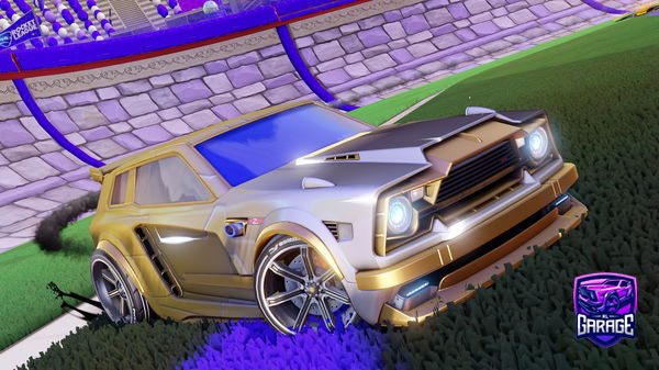 A Rocket League car design from EvanVZ