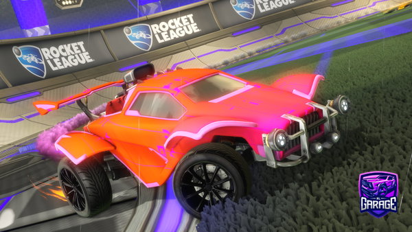 A Rocket League car design from ppMk
