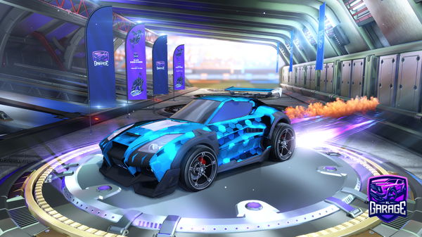 A Rocket League car design from WarlyWarlock