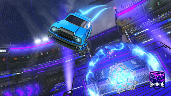 A Rocket League car design from Xbreaker