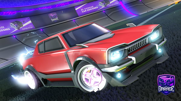 A Rocket League car design from _Hiryuu_