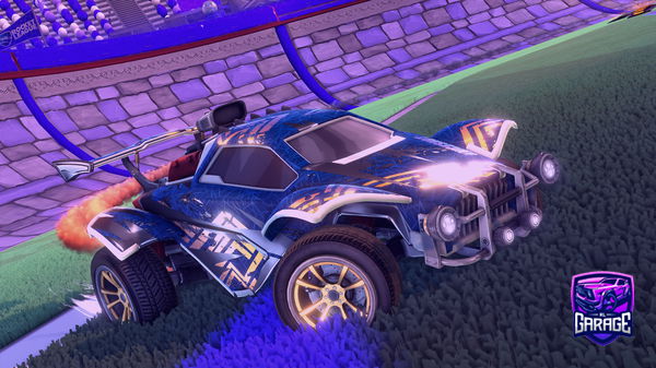 A Rocket League car design from Ramesch1234