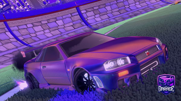 A Rocket League car design from LividFalcon