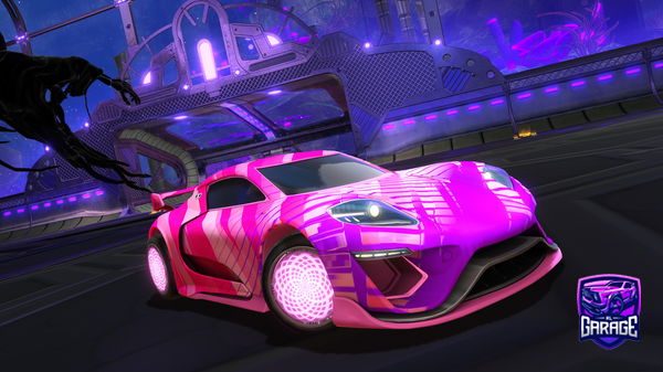 A Rocket League car design from 1akerrr