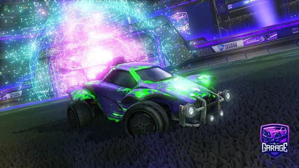 A Rocket League car design from Groseille