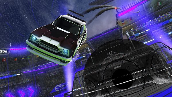 A Rocket League car design from cazzank