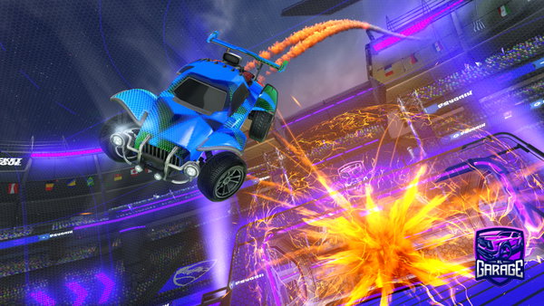 A Rocket League car design from StrawZurc