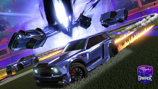 A Rocket League car design from Spark_GamerX