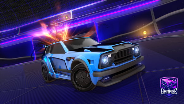 A Rocket League car design from Eidan_Q