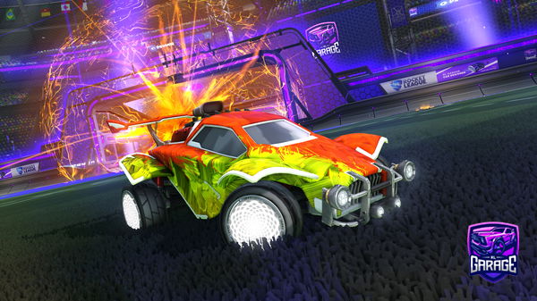 A Rocket League car design from UchihaObi2