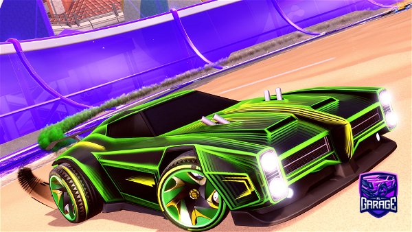 A Rocket League car design from Leafwing13
