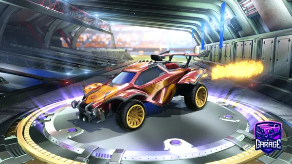 A Rocket League car design from SOY-GRAN-PLATINO