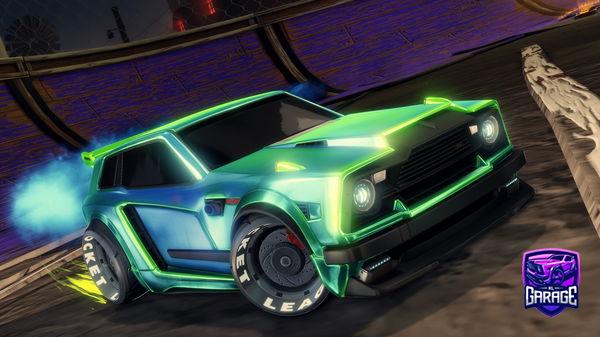 A Rocket League car design from Finn150909