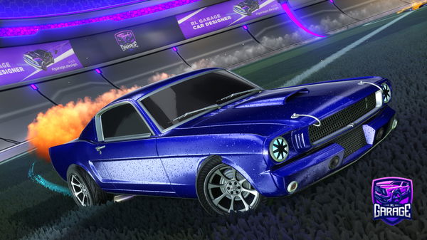 A Rocket League car design from JETSO34