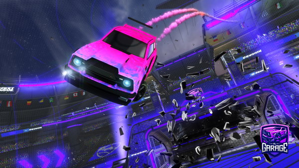 A Rocket League car design from Oscarb055