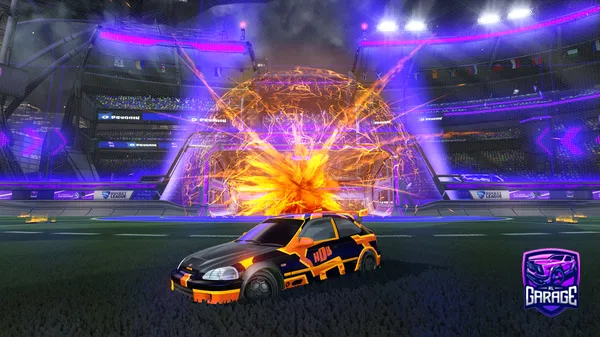 A Rocket League car design from Kev15o5