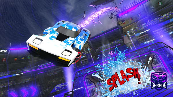 A Rocket League car design from Skrysia