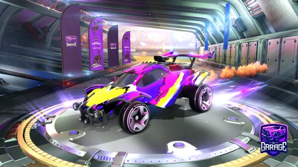 A Rocket League car design from Jajabu