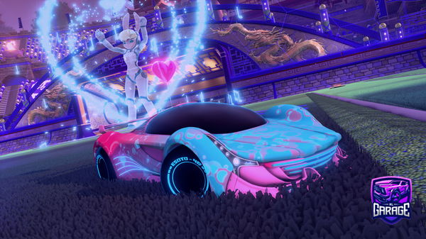 A Rocket League car design from Dizzy_Izzy