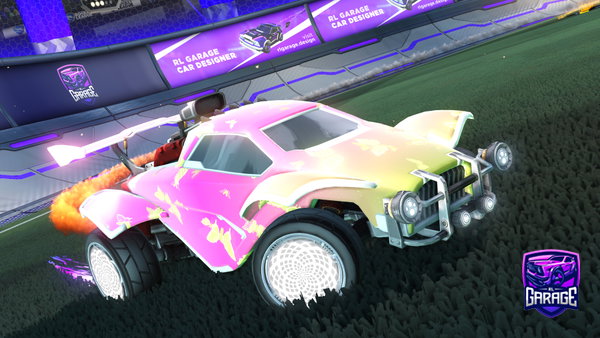 A Rocket League car design from PhyreWatre
