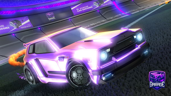 A Rocket League car design from KingVibzz